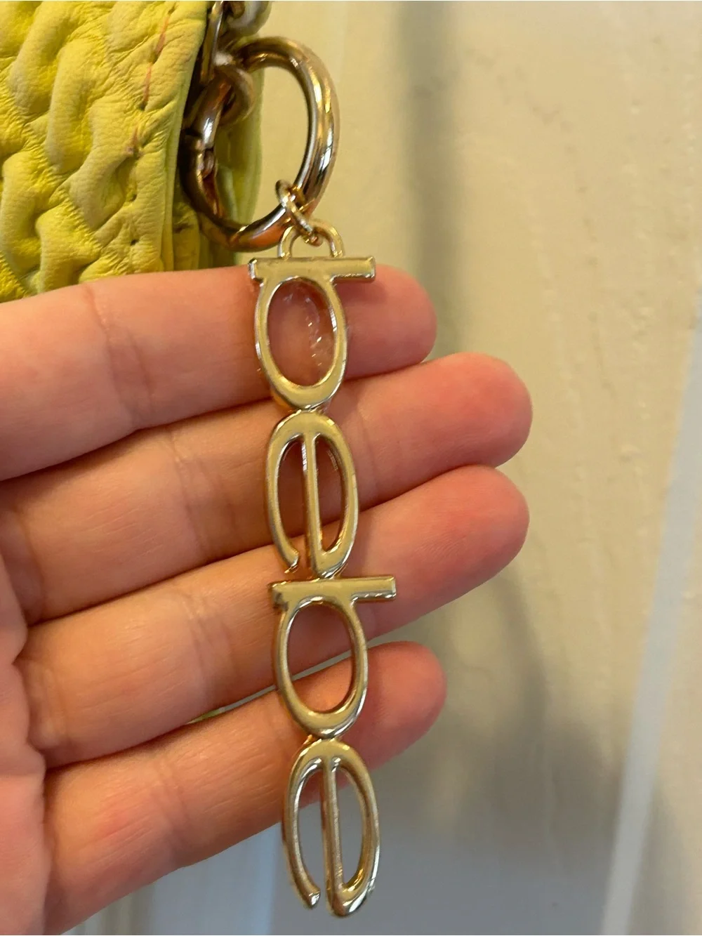 bebe Chartreuse Crossbody Perfect for Y2K Fall Fashions